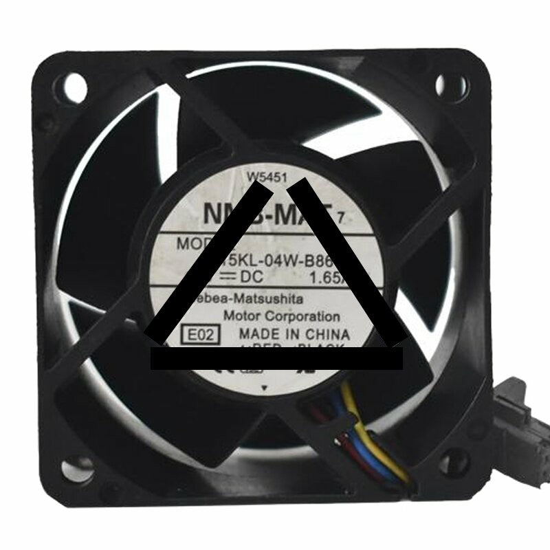 NMB-MAT 2415KL-04W-B86 DC 12V 1.65A 6038 Axial Cooling Fan