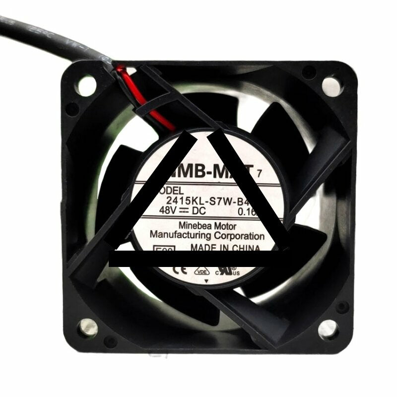 NMB-MAT 2415KL-S7W-B40 DC 48V 0.16A 2 Wires / 3 Wires / 4 Wires Axial Cooling Fan