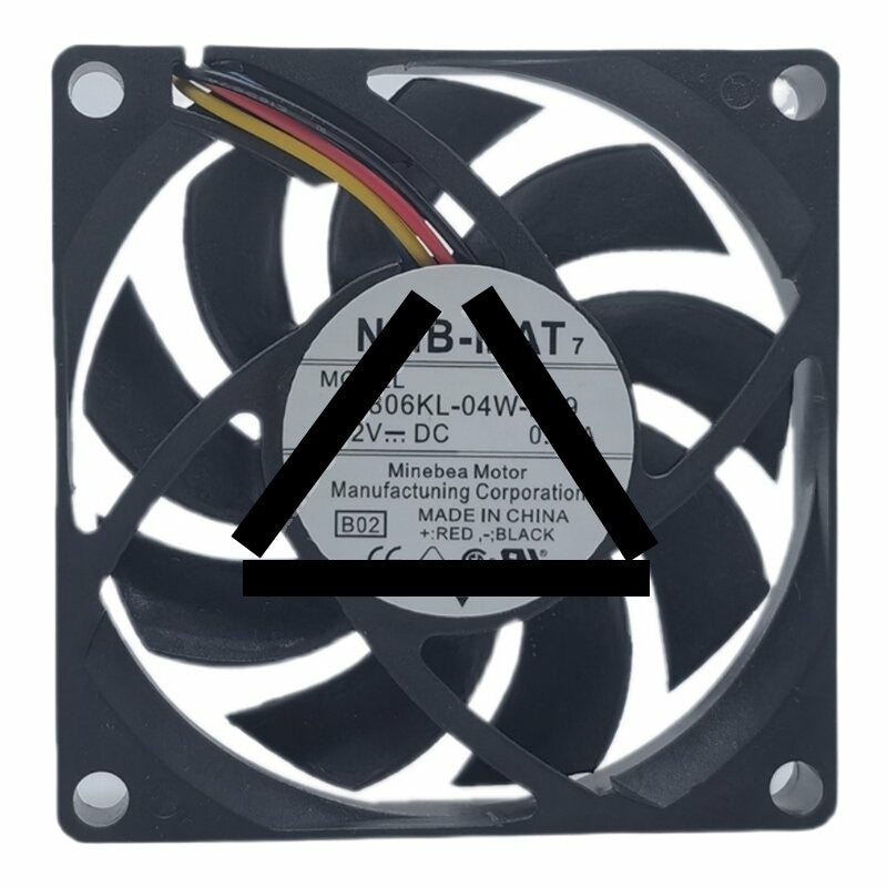 NMB-MAT 2806KL-04W-B69 DC 12V 0.39A 7015 Axial Cooling Fan