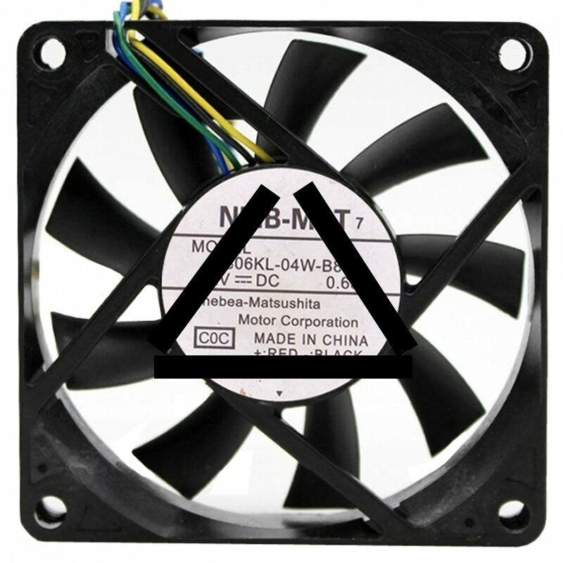 NMB-MAT 2806KL-04W-B86 DC 12V 0.65A 2 / 3 / 4 Wires Axial Cooling Fan
