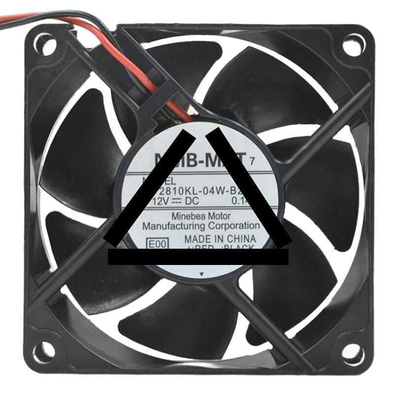 NMB-MAT 2810KL-04W-B20 DC 12V 0.14A 7025 Axial Cooling Fan