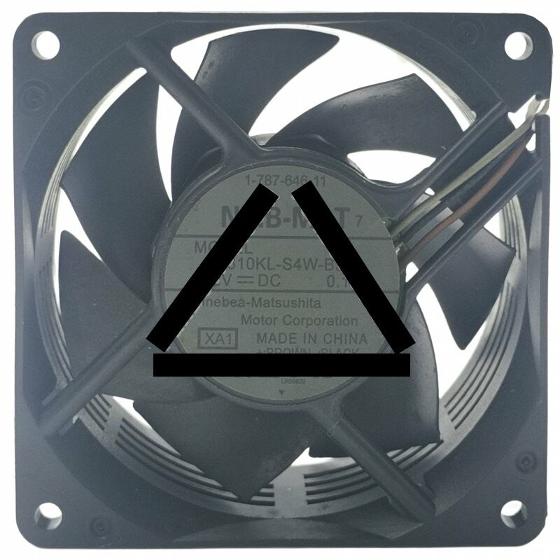 NMB-MAT 2810KL-S4W-B39 DC 12V 0.19A 3 Wires Axial Cooling Fan