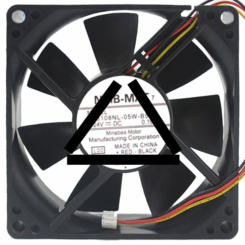 NMB-MAT 3108NL-05W-B59 24V 0.19A 2 / 3 Wires Cooling Fan