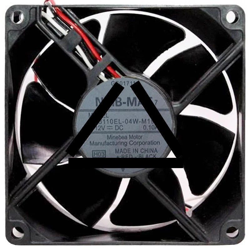 NMB-MAT 3110EL-04W-M19 DC 12V 0.10A 3 Wires Axial Cooling Fan