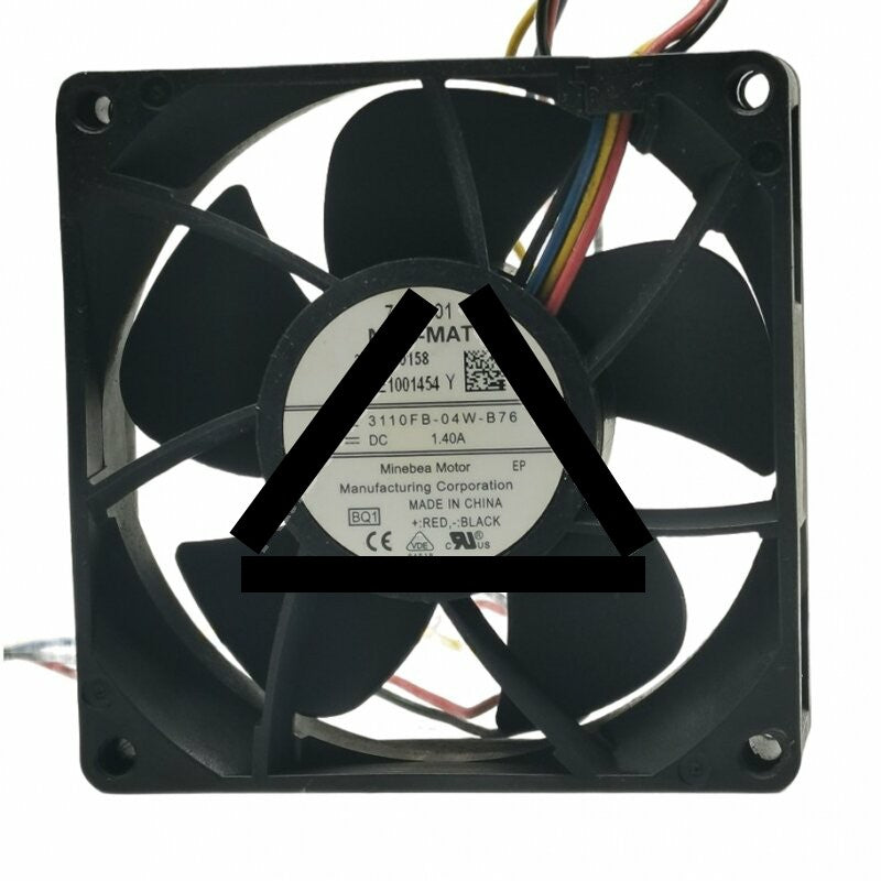 NMB-MAT 3110FB-04W-B76 DC 12V 1.40A 8025 Axial Cooling Fan