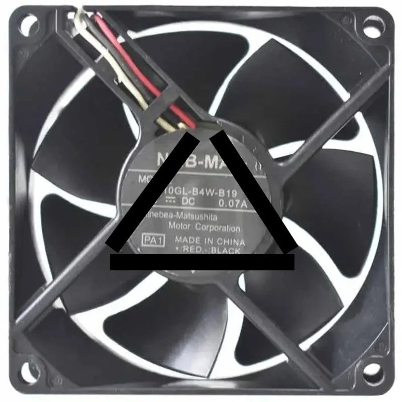 NMB-MAT 3110GL-B4W-B19 DC 12V 0.07A 3 Wires Axial Cooling Fan