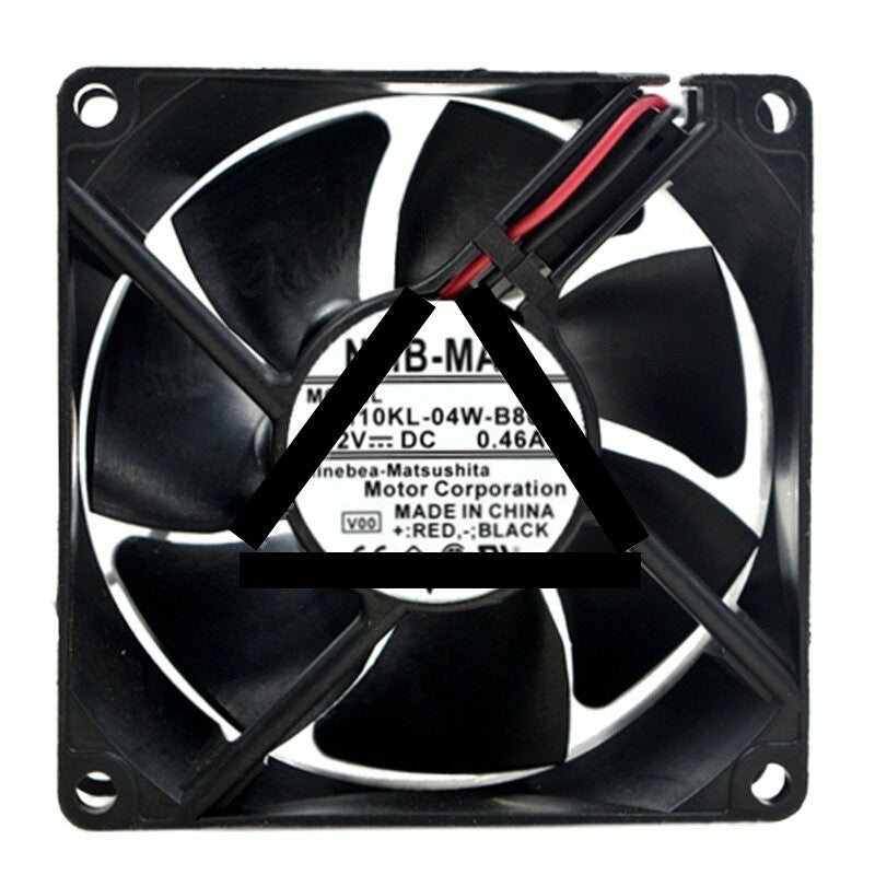 NMB-MAT 3110KL-04W-B80 DC 12V 0.46A 8025 Axial Cooling Fan
