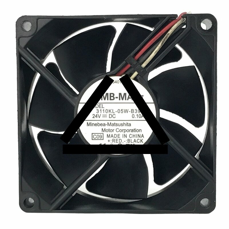 NMB-MAT 3110KL-05W-B39 DC 24V 0.10A 8025 Axial Cooling Fan