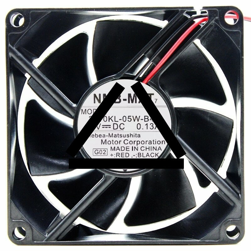 NMB-MAT 3110KL-05W-B49 DC 24V 0.13A 2 Wires / 3 Wires Axial Cooling Fan