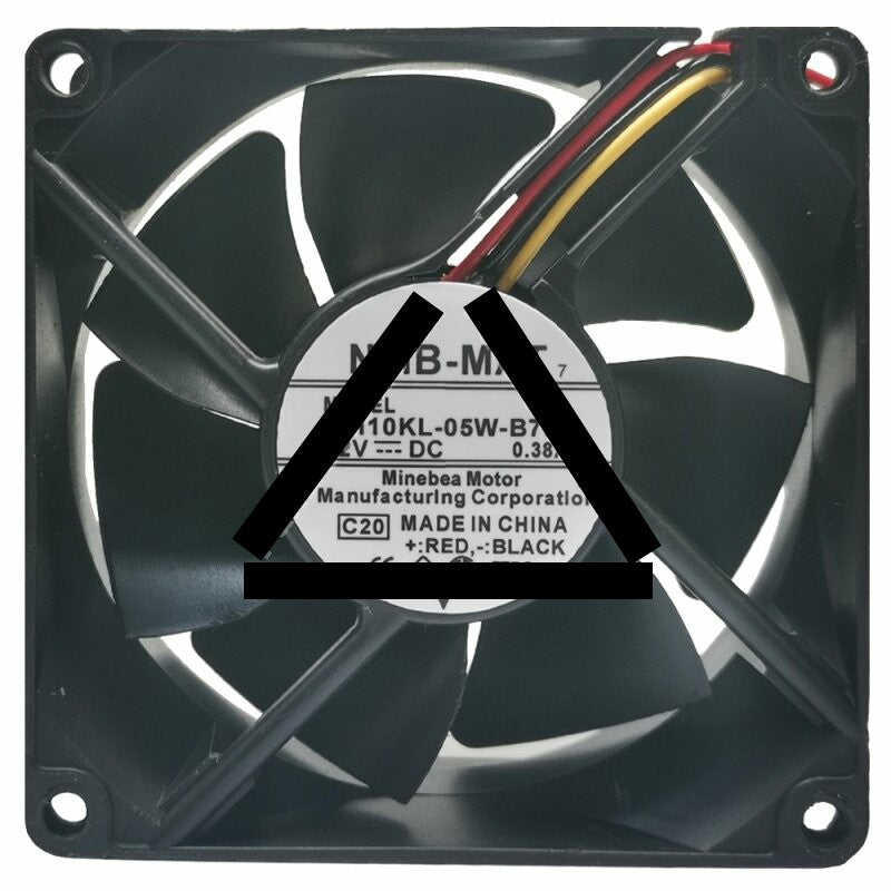 NMB-MAT 3110KL-05W-B79 DC 12V 0.38A 2 Wires / 3 Wires Axial Cooling Fan