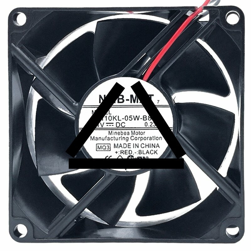 NMB-MAT 3110KL-05W-B80 DC 24V 0.23A 2 Wires / 3 Wires Axial Cooling Fan