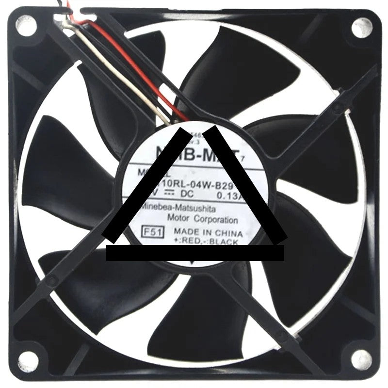 NMB-MAT 3110RL-04W-B29 DC 12V 0.13A 3 Wires Axial Cooling Fan