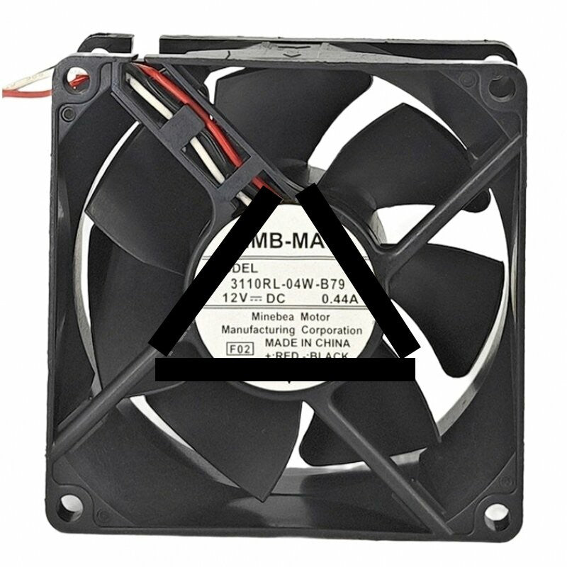 NMB-MAT 3110RL-04W-B79 DC 12V 0.44A 8025 Axial Cooling Fan