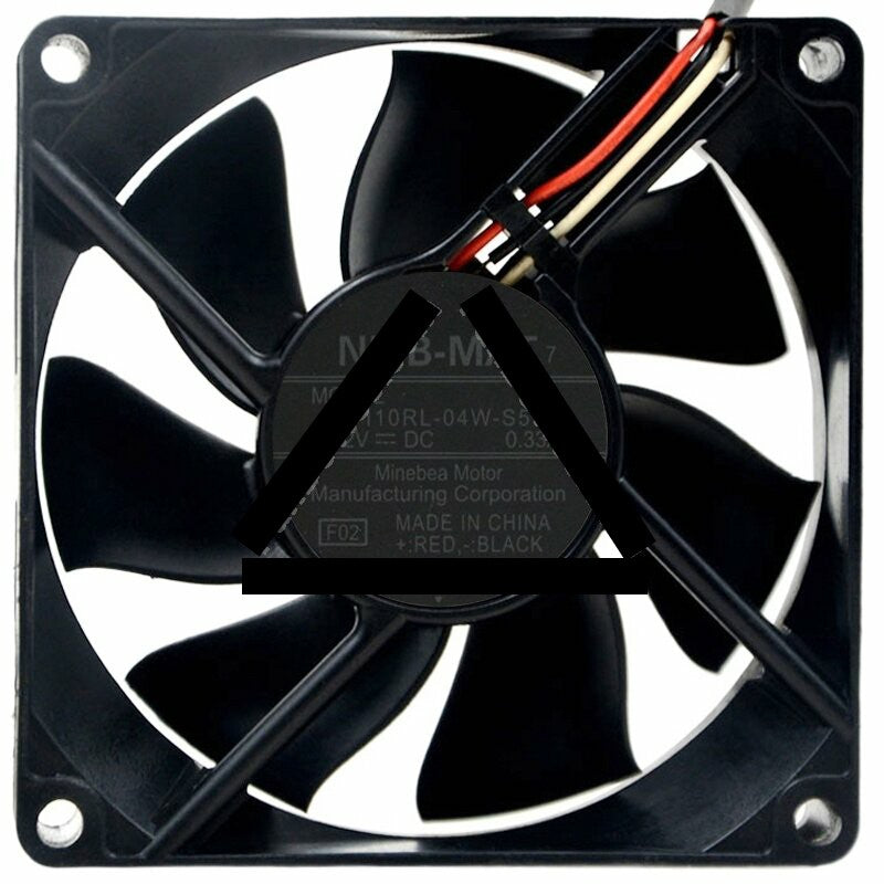 NMB-MAT 3110RL-04W-S59 DC 12V 0.33A 3 Wires 8025 Axial Cooling Fan