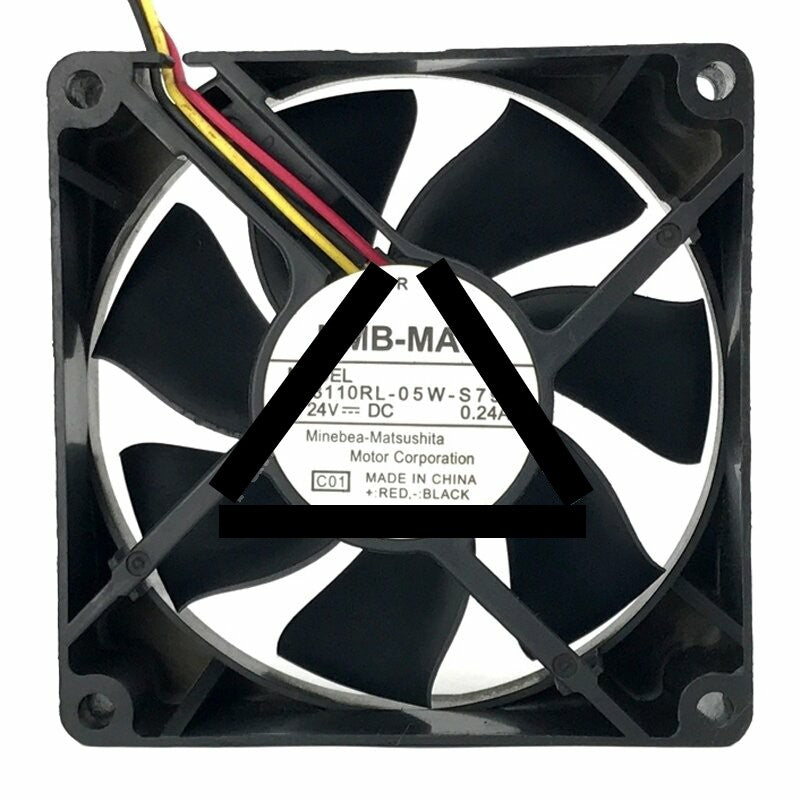 NMB-MAT 3110RL-05W-S79 DC 24V 0.24A 8025 Axial Cooling Fan