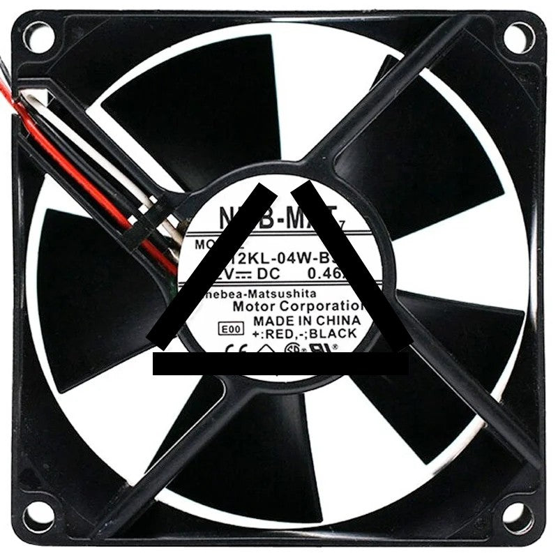 NMB-MAT 3112KL-04W-B59 12V 0.46A 3 Wires Axial Cooling Fan