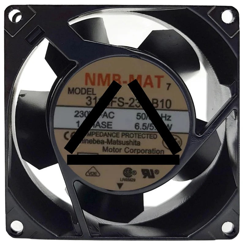 NMB-MAT 3115FS-23T-B10 230V 6.5/5.5W Impedance Protected 1 PHASE Cooling Fan
