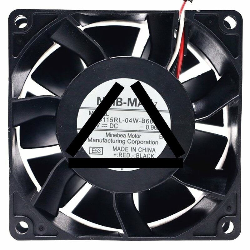 NMB-MAT 3115RL-04W-B66 DC 12V 0.96A 2 Wires / 3 Wires / 4 Wires Cooling Fan