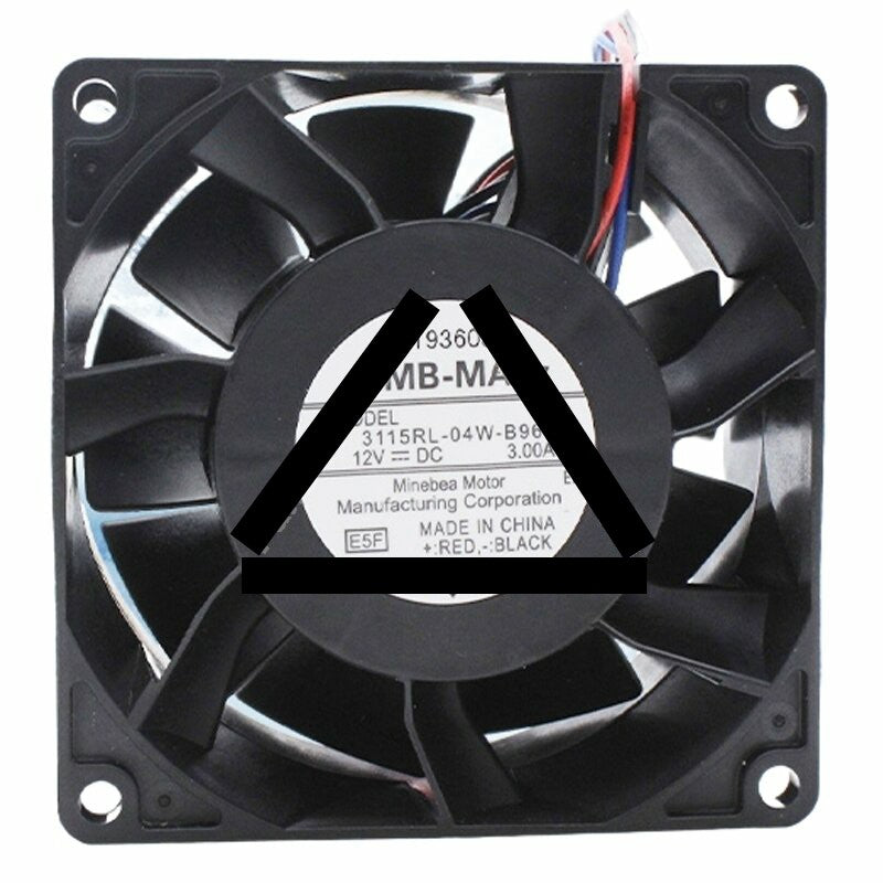 NMB-MAT 3115RL-04W-B96 DC 12V 3.00A 2 Wires / 3 Wires / 4 Wires Axial Cooling Fan