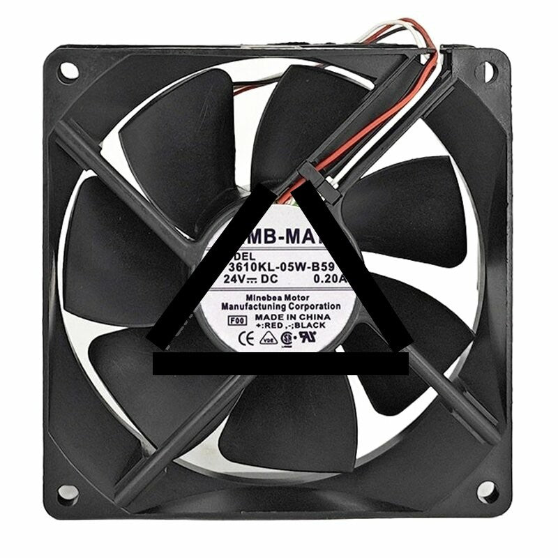 NMB-MAT 3610KL-05W-B59 DC 24V 0.20A 9025 Axial Cooling Fan