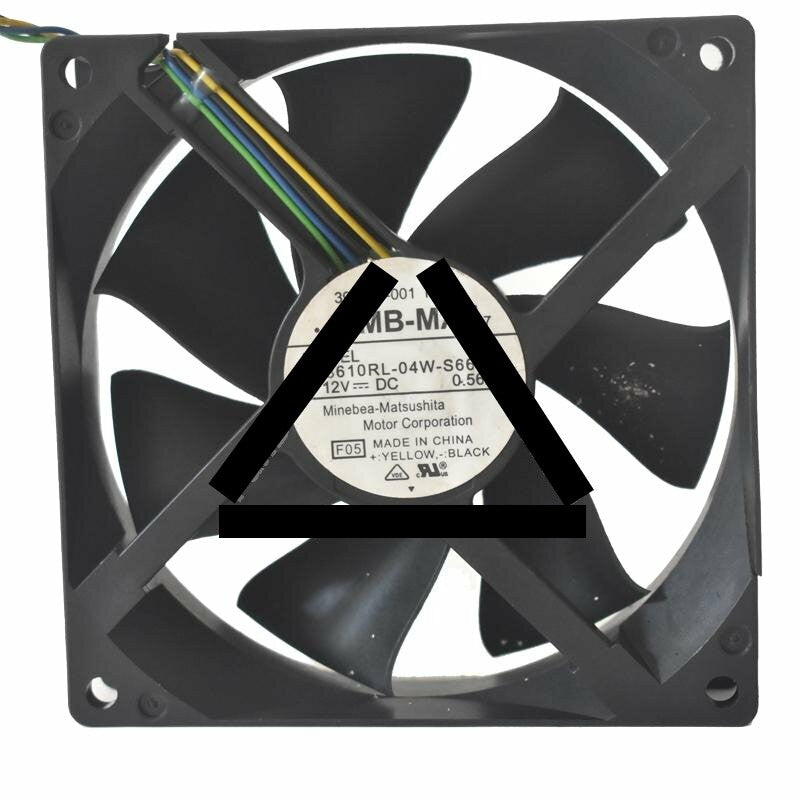 NMB-MAT 3610RL-04W-S66 DC 12V 0.56A 9025 Axial Cooling Fan