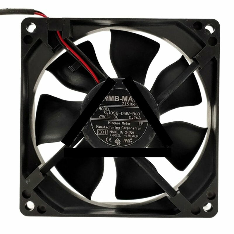 NMB-MAT 3610SB-05W-B60 DC 24V 0.26A 9225 Axial Cooling Fan