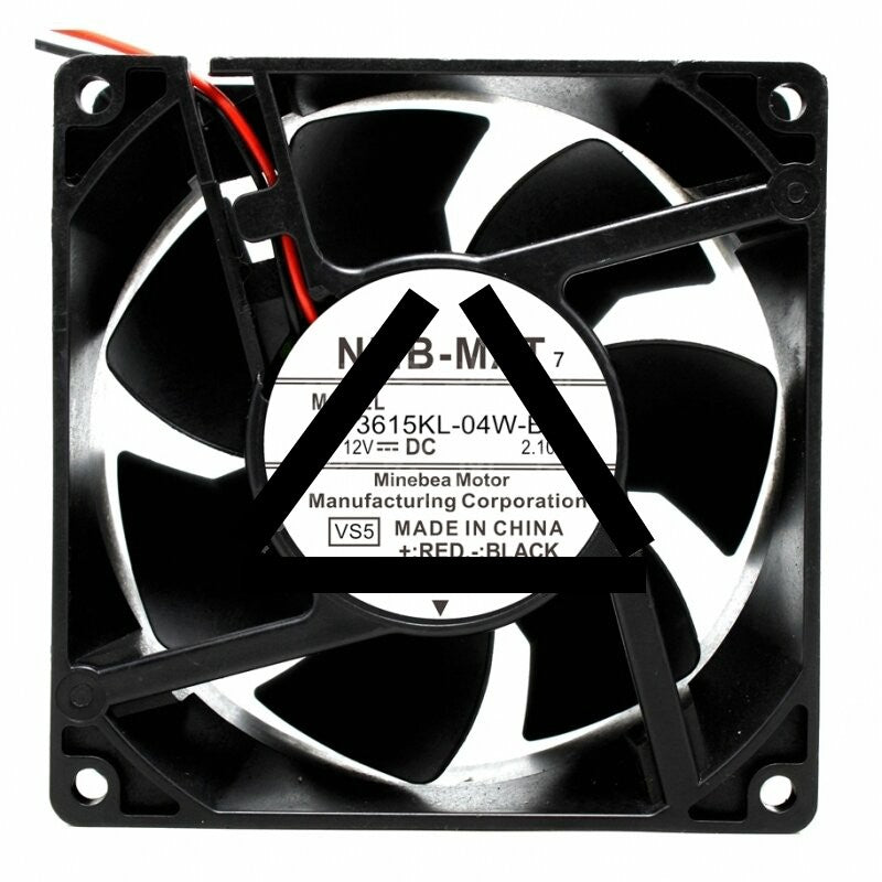 NMB-MAT 3615KL-04W-B86 DC 12V 2.10A 2 Wires / 3 Wires Axial Cooling Fan