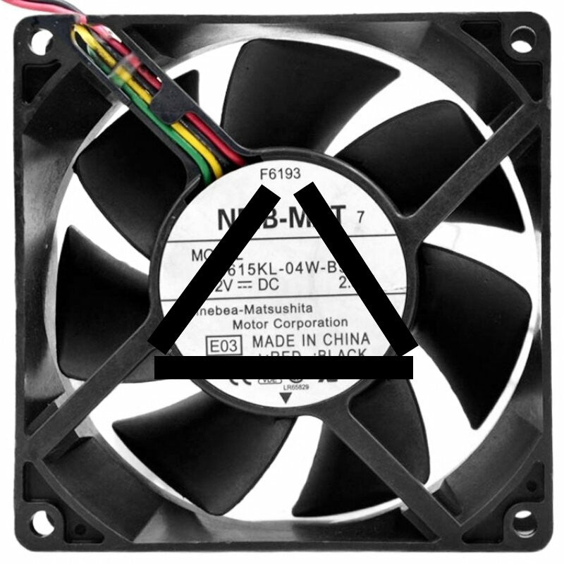 NMB-MAT 3615KL-04W-B96 DC 12V 2.50A 4 Wires PWM Axial Cooling Fan