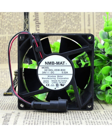 Original NMB-MAT 3615KL-05W-B50 ACS800 DC 24V 0.32A fan