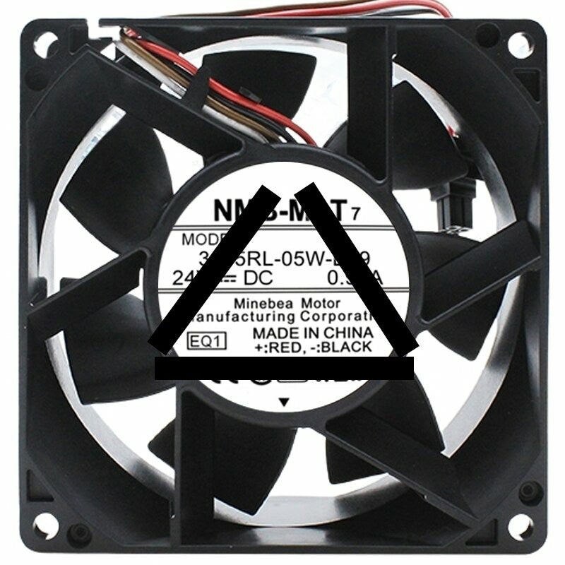 NMB-MAT 3615RL-05W-B59 DC 24V 0.93A 4 Wires 9238 Axial Cooling Fan