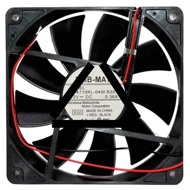 NMB-MAT 4710KL-04W-B30 DC 12V 0.36A Axial Cooling Fan