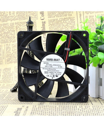 Original NMB-MAT 4710KL-05W-B10 12025 12CM 24V 0.10A Fan