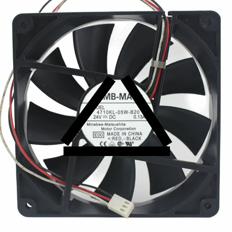 NMB-MAT 4710KL-05W-B20 DC 24V 0.13A 12025 Axial Cooling Fan