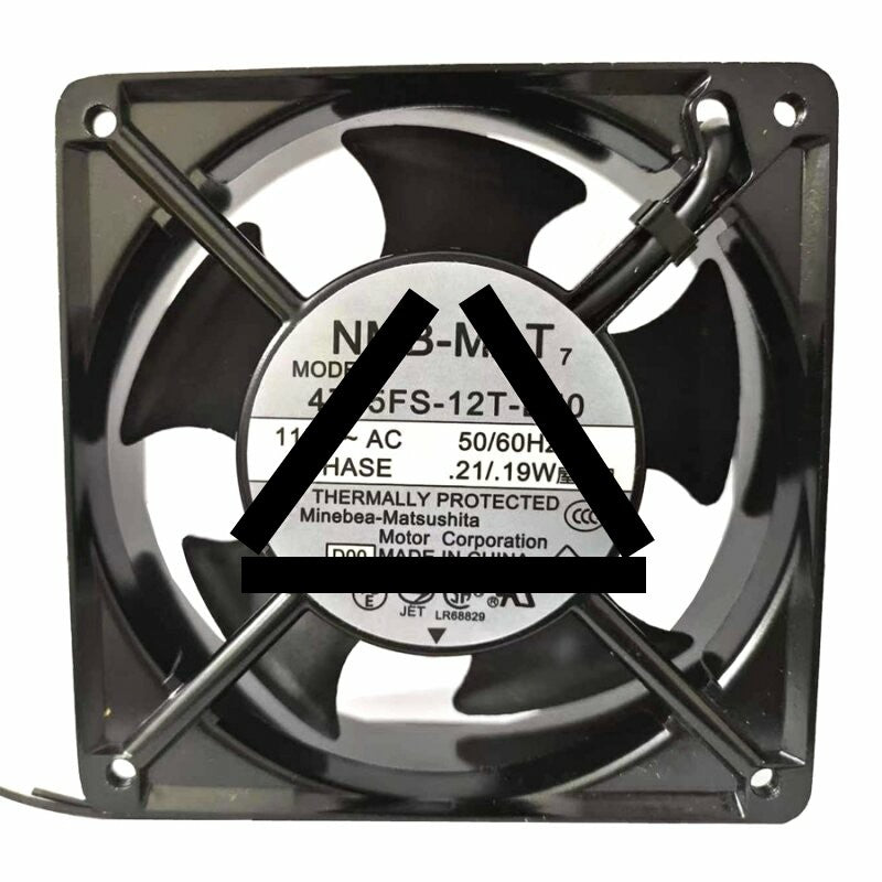 NMB-MAT 4715FS-12T-B50 AC 115V 0.21/0.19A 12038 Axial Cooling Fan