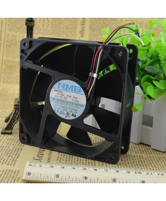 Original NMB-MAT 4715KL-05W-B49 DC24V 0.46A cooling fan