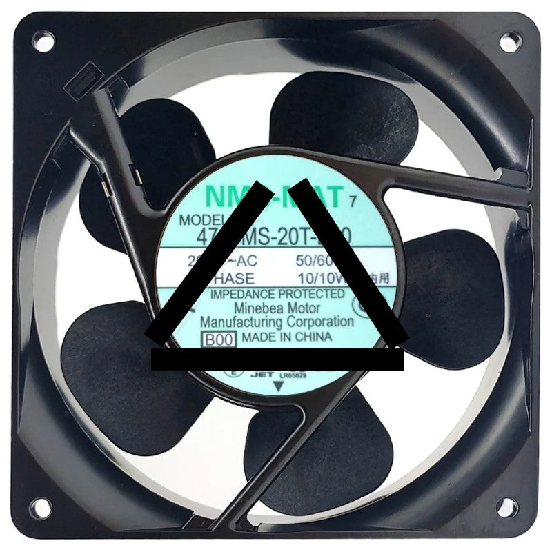 NMB-MAT 4715MS-20T-B30 200V 10/10W Impedance Protected 1 PHASE Cooling Fan