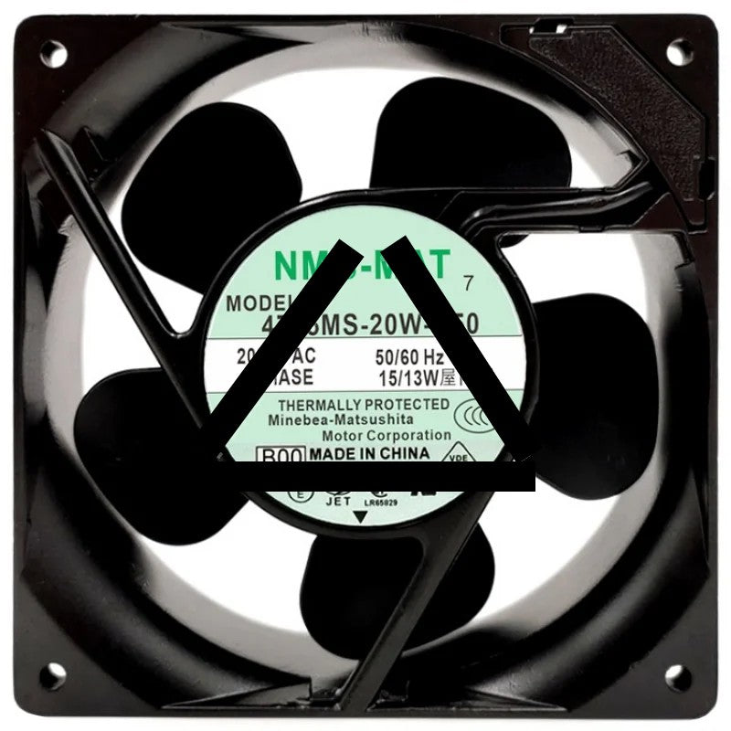 NMB-MAT 4715MS-20W-B50 200V Thermally Protected Axial Fan
