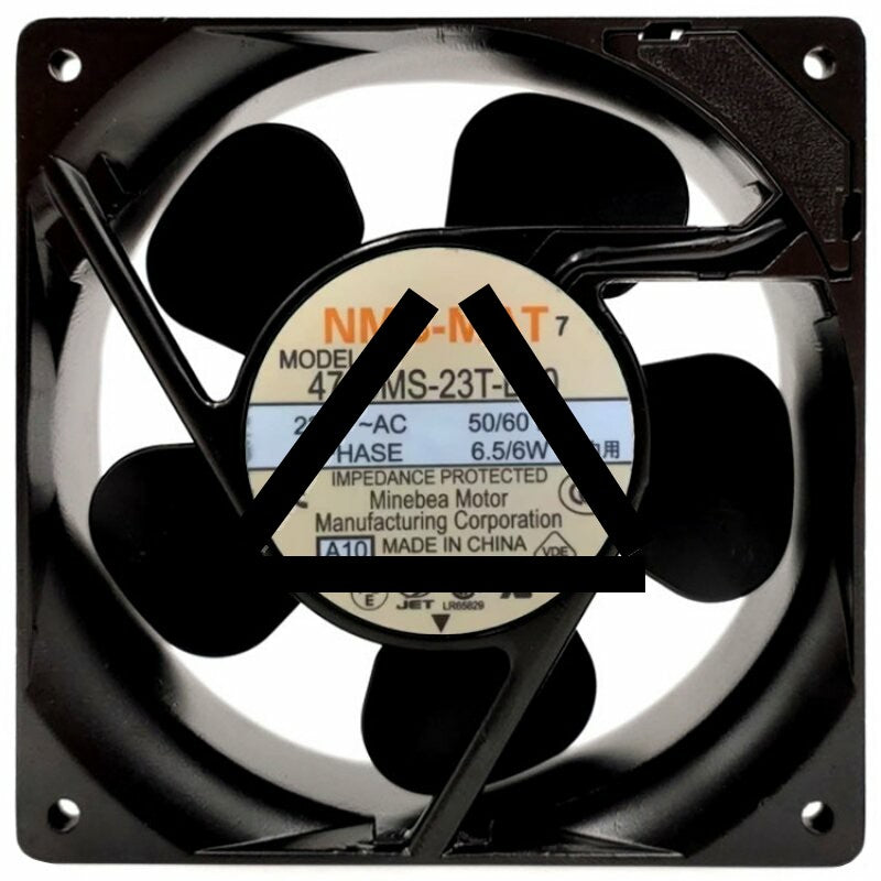 NMB-MAT 4715MS-23T-B10 AC 230V 6.5/6W Impedance Protected Axial Fan
