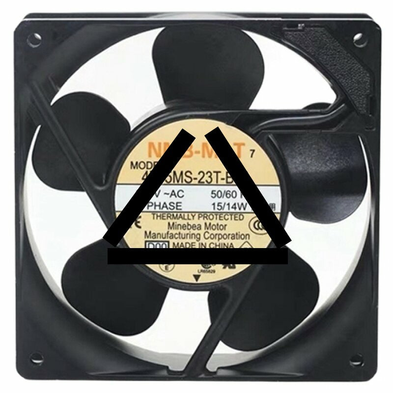 NMB-MAT 4715MS-23T-B5A AC 230V 15/14W Thermally Protected Cooling Fan
