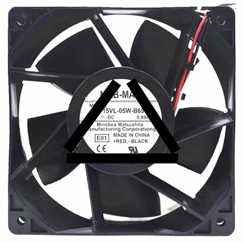 NMB-MAT 4715VL-05W-B69 DC 24V 0.89A 2 Wires / 3 Wires Axial Cooling Fan