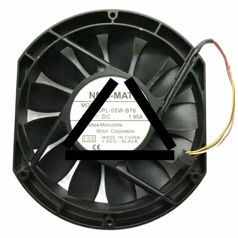 NMB-MAT 5910PL-05W-B76 DC 24V 1.95A 2 Wires / 4 Wires Axial Cooling Fan
