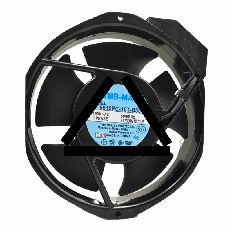 NMB-MAT 5915PC-10T-B30 5915PC-10T-B30-B00 AC 100V 37/33W Axial Cooling Fan