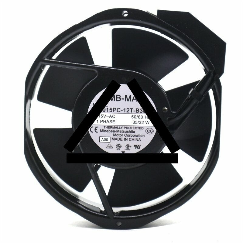 NMB-MAT 5915PC-12T-B30 AC 115V 35/32W Axial Cooling Fan