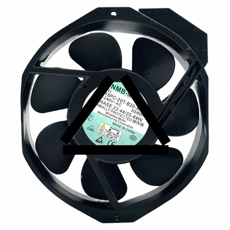 NMB-MAT 5915PC-20T-B20-S01 AC 200-240V Thermally Protected Axial Fan