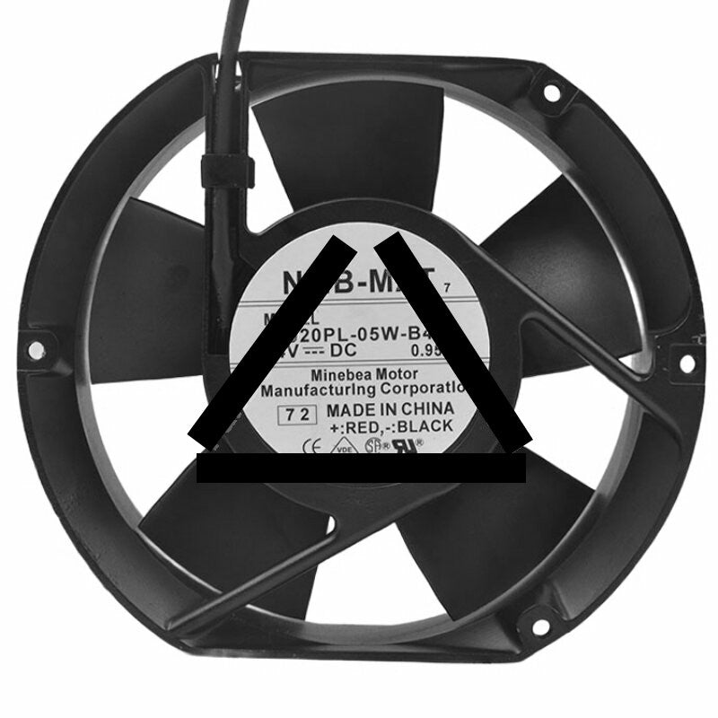 NMB-MAT 5920PL-05W-B40 DC 24V 0.95A 2 Wires Axial Cooling Fan