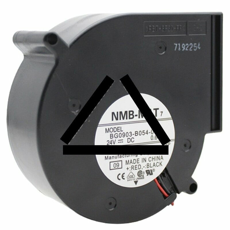 NMB-MAT BG0903-B054-000 DC 24V 0.64A 2 Wires 9733 Blower Cooling Fan