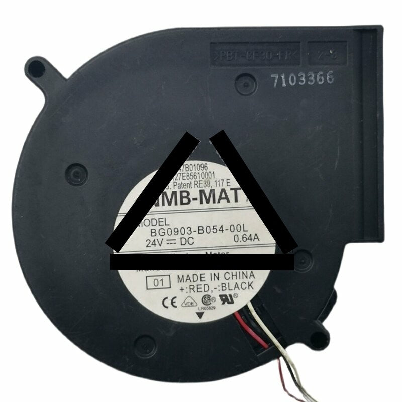 NMB-MAT BG0903-B054-00L DC 24V 0.64A 3 Wires Blower Cooling Fan