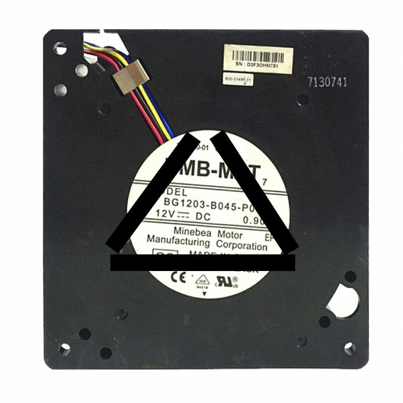NMB-MAT BG1203-B045-P0S DC 12V 0.90A 4 Wires Blower Cooling Fan