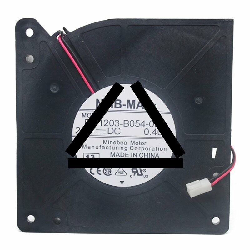NMB-MAT BG1203-B054-000 DC 24V 0.40A 2 Wires Blower Cooling Fan