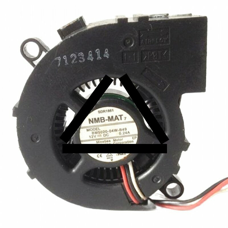 NMB-MAT BM5020-04W-B49 DC 12V 0.24A 5020 Blower Cooling Fan